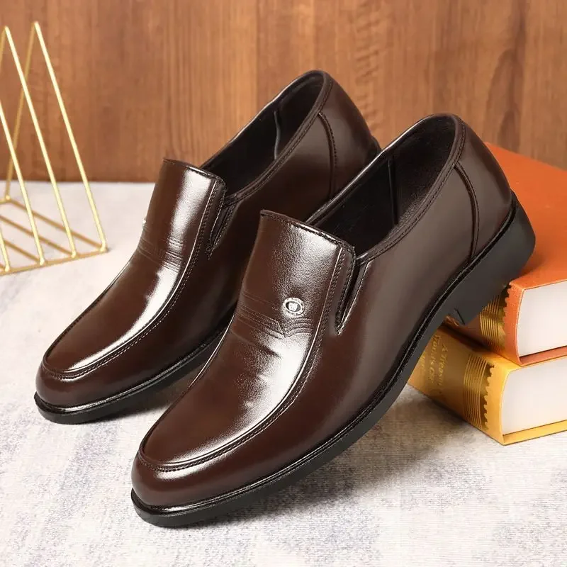 Men Shoes On Clearance - Sapatos formais masculinos, marrom, preto, couro,