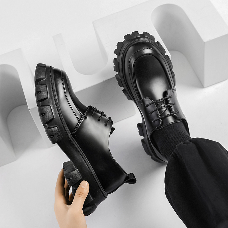 Men Shoes Prada - Sapatos masculinos de couro 2023 nova