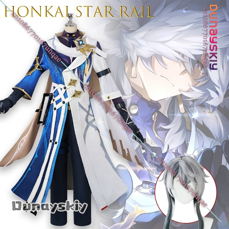 Men Shoes Europe To Us - Ahonkai star rail domingo cosplay traje