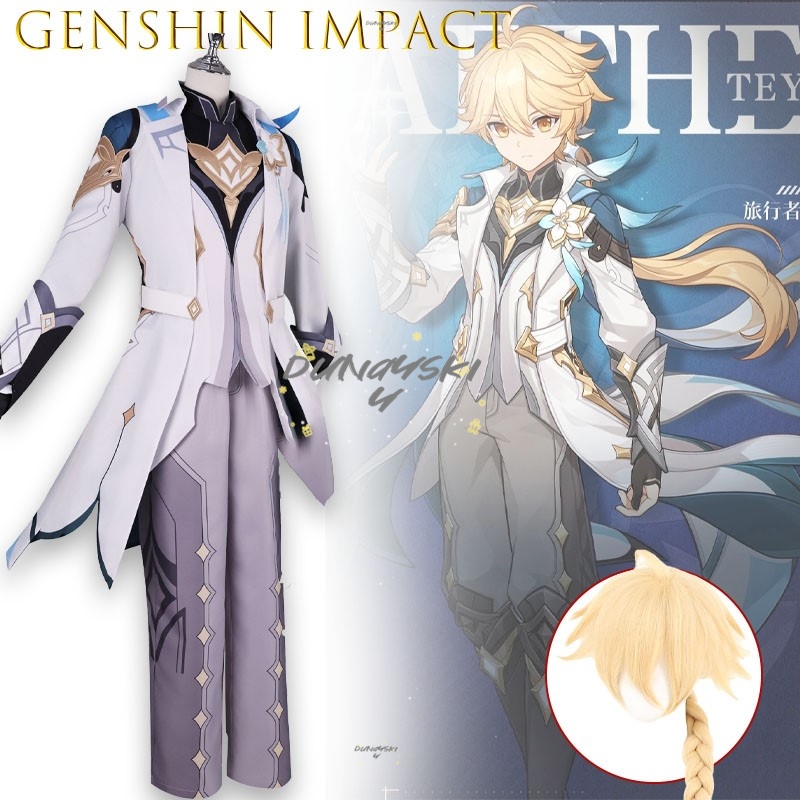 Fantasia Genshin Impact Lumine - Men Shoes Europe To Us avaliação e preço