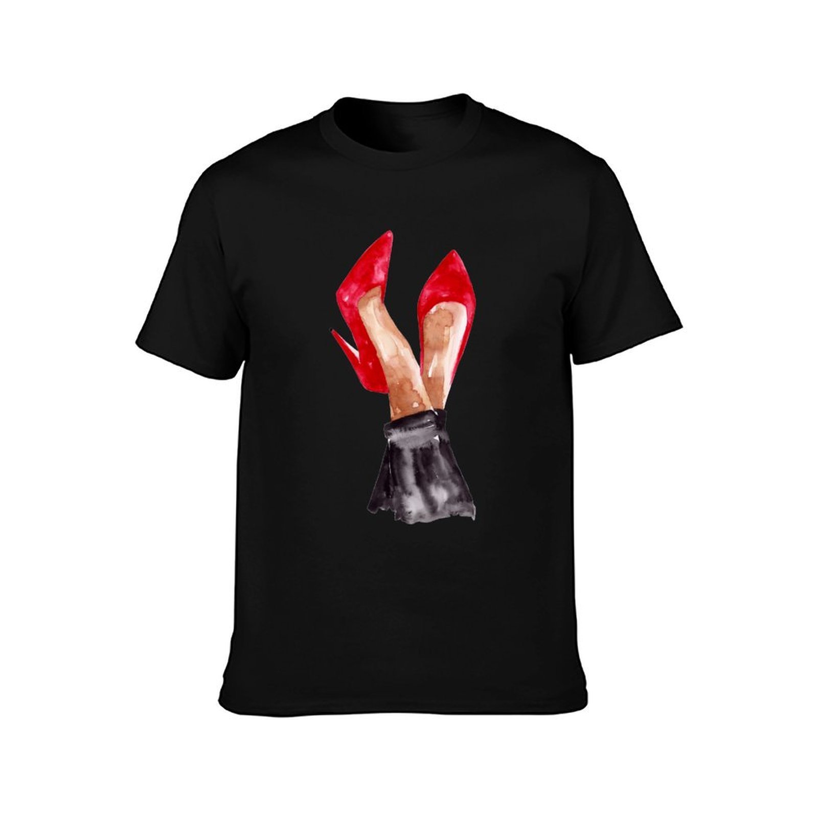Camiseta com ilustração em agu - Men Shoes Illustration avaliação e preço