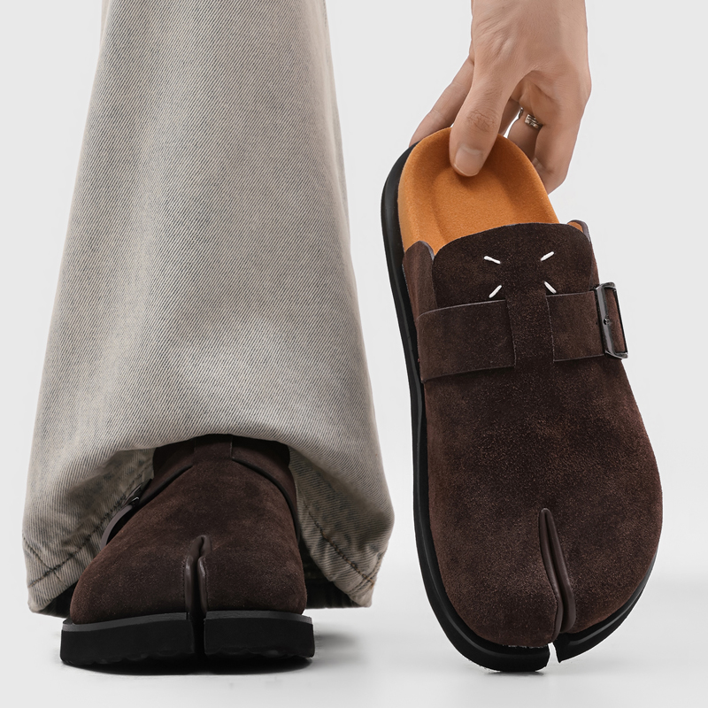 Novos Sapatos Mule Masculinos  - Men'S Shoes With Toes avaliação e preço