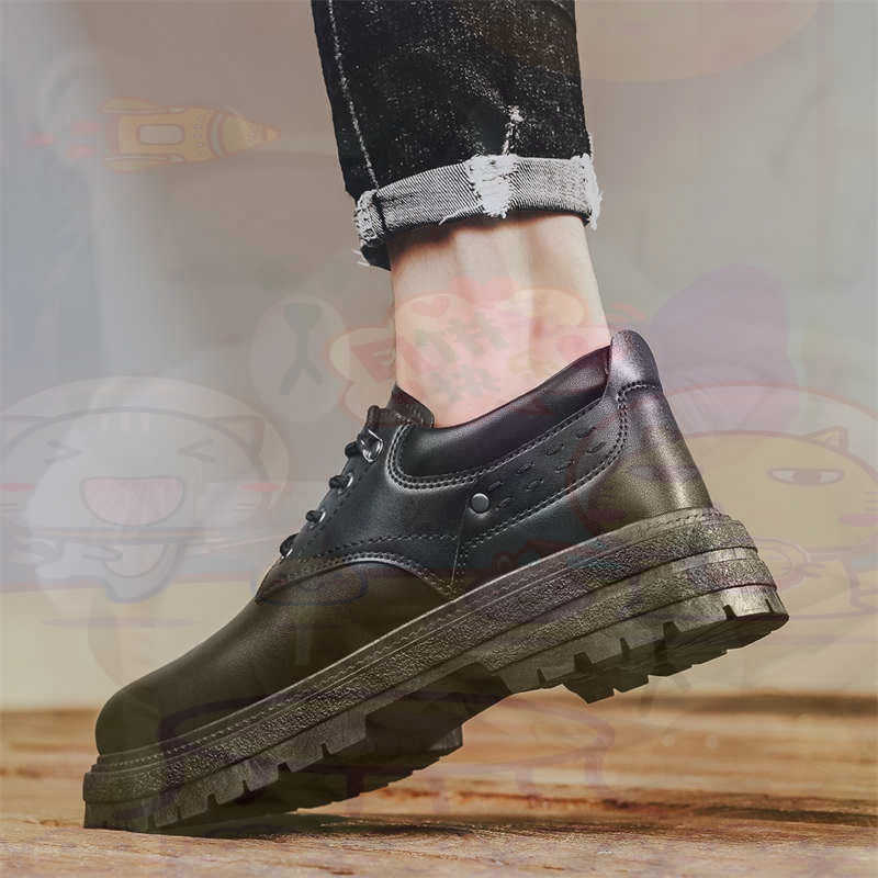Escuro natural couro moda form - Men Shoes On Clearance avaliação e preço