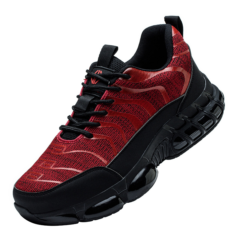 Calçado de segurança respiráve - Men'S Shoes With Toes avaliação e preço