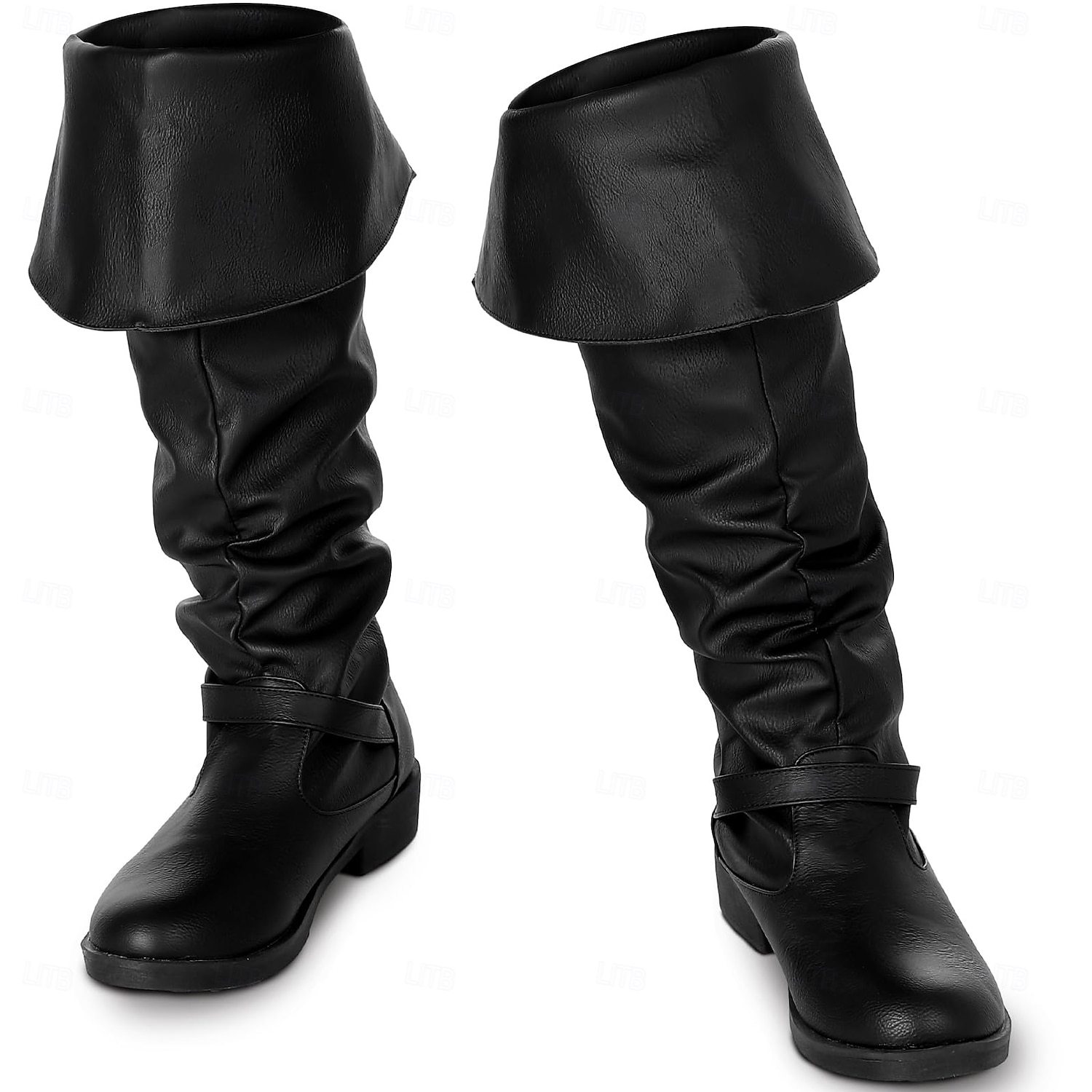 Botas de Couro PU para Homens  - Men Shoes Europe To Us avaliação e preço