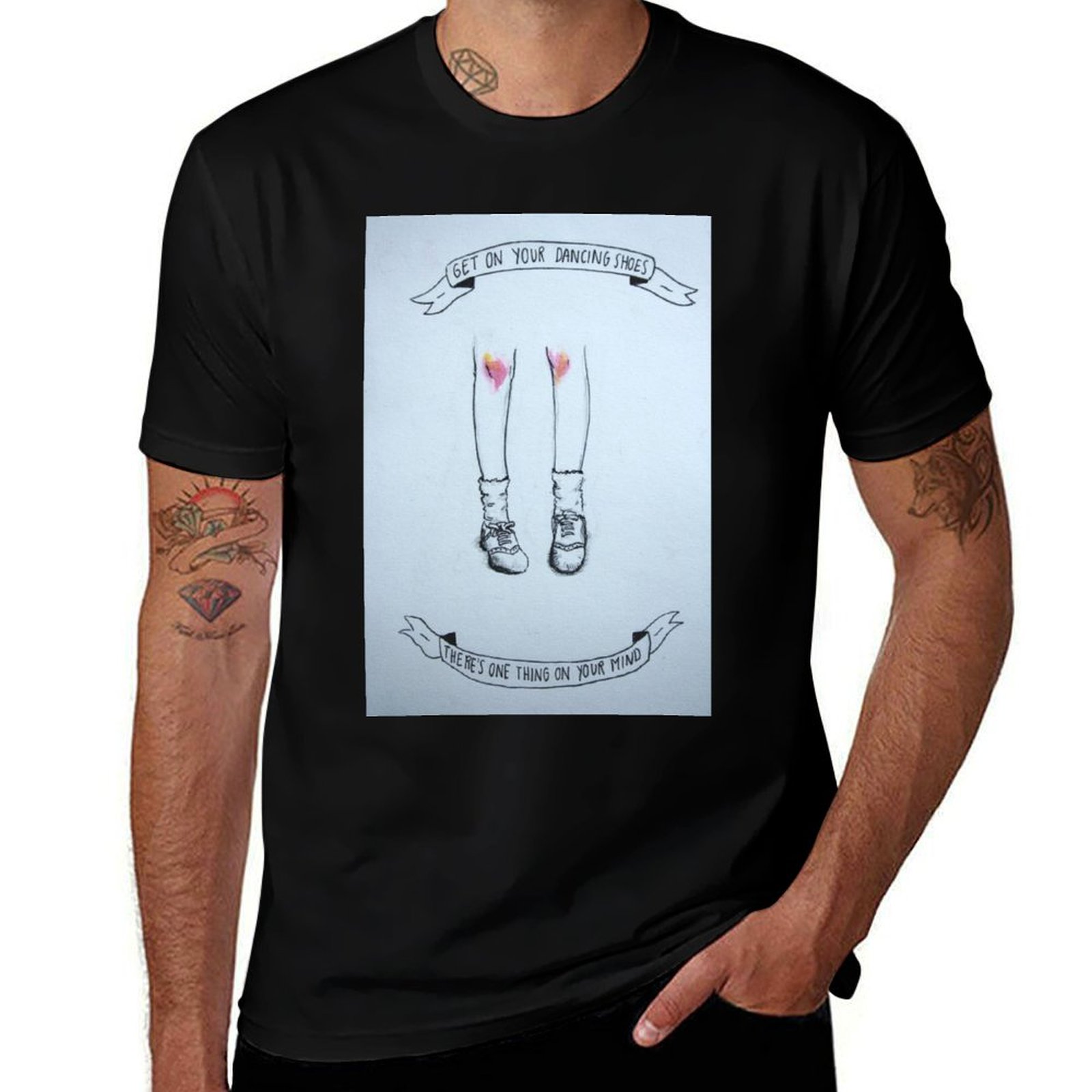 Camiseta com Ilustração de Sap - Men Shoes Illustration avaliação e preço