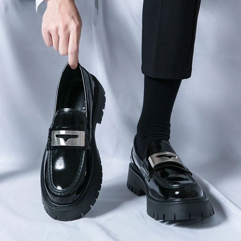 Plataforma novo vestido mascul - Men Shoes Prada avaliação e preço